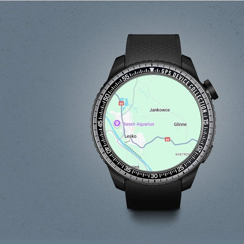 Išmanusis laikrodis Garett Compass GPS juoda