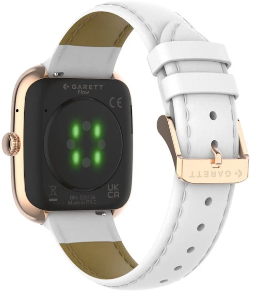 Garett išmanusis laikrodis su lietuvišku meniu Flow Rose Gold Mesh Steel