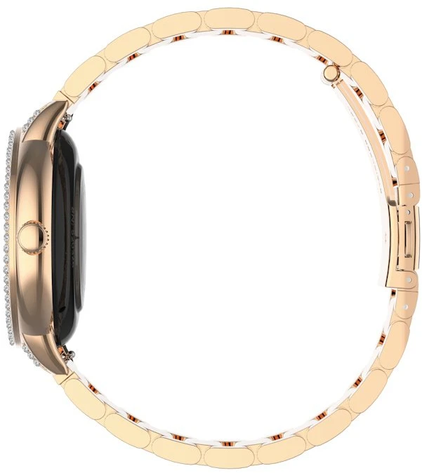 Garett išmanusis laikrodis su lietuvišku meniu Stella Rose Gold Solid Steel
