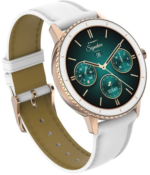 Garett išmanusis laikrodis su lietuvišku meniu Grace Rose Gold Mesh Steel