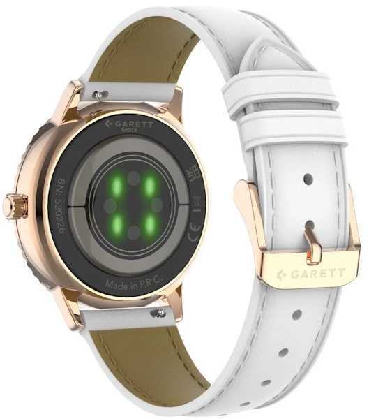 Garett išmanusis laikrodis su lietuvišku meniu Grace Rose Gold Mesh Steel