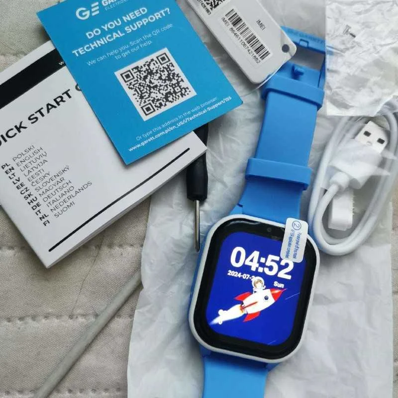 Išmanusis laikrodis vaikams Garett Kids Sun Ultra 4G, Mėlynos spalvos