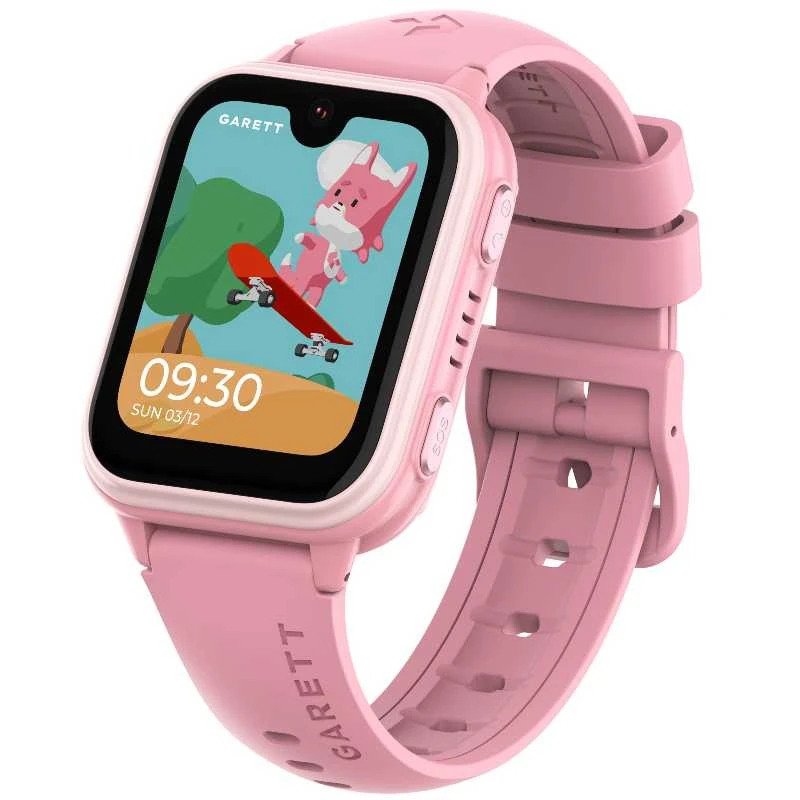 Išmanusis laikrodis Garett Kids Vibe 4G Rožinė