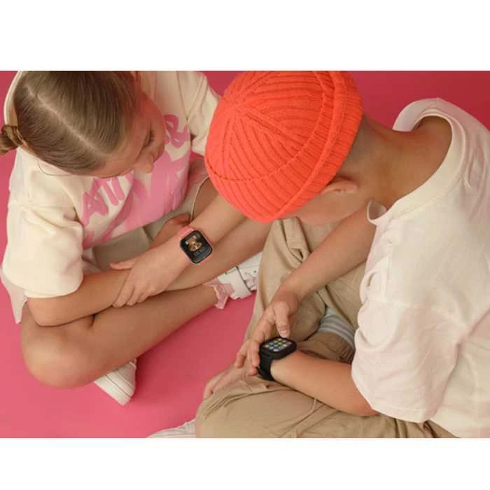 Išmanusis laikrodis vaikams su lietuvišku meniu Garett Kids Rel 4G Rožinė