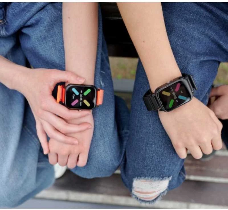 Išmanusis laikrodis vaikams Garett Kids Tech 4G, Juodos spalvos