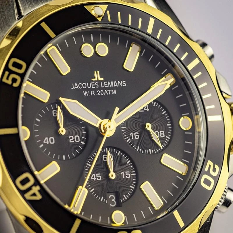 Laikrodis Jacques Lemans Chronograph 1-2091I