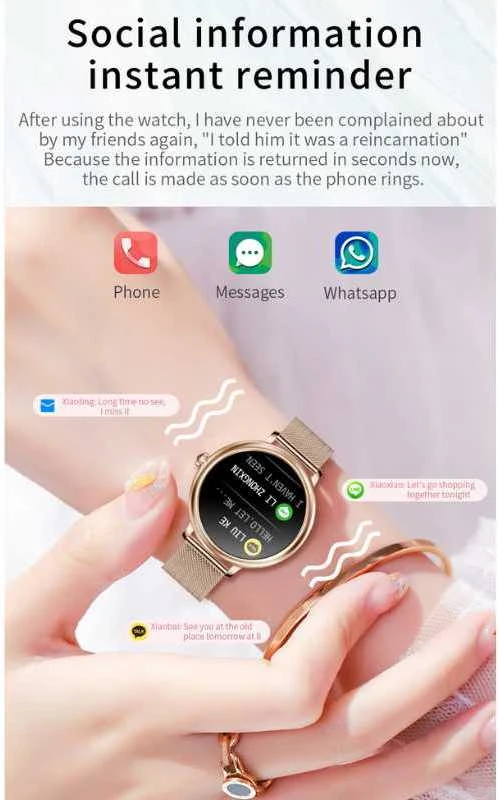 Karen M Išmanusis laikrodis CF90 BK SIL su AMOLED ekranu