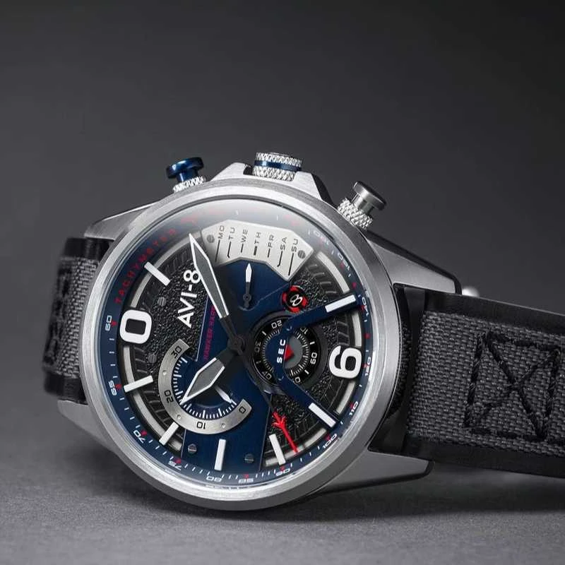 Laikrodis AVI-8 HAWKER HARRIER II Retrograde Chronograph AV-4056-04