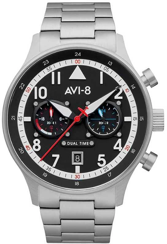 Laikrodis AVI-8 Hawker Hurricane Dual-Time AV-4088-11