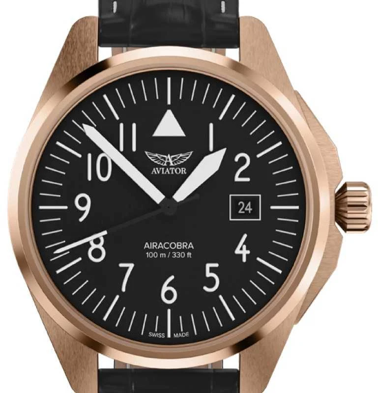 Laikrodis Aviator Airacobra 43 Type A V.1.38.2.315.4