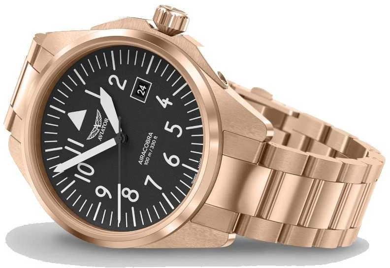 Laikrodis Aviator Airacobra 43 Type A V.1.38.2.315.5