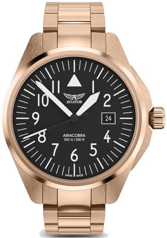 Laikrodis Aviator Airacobra 43 Type A V.1.38.2.315.5