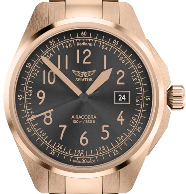 Laikrodis Aviator Airacobra 43 Type B V.1.38.2.323.5