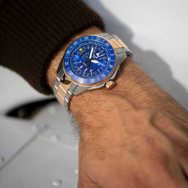 Laikrodis Aviator Airacobra GMT V.1.37.3.308.5