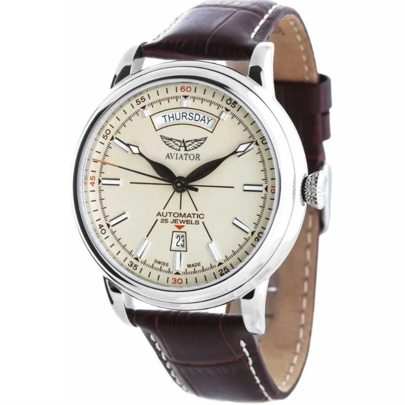 Laikrodis Aviator Douglas Day Date V.3.20.0.141.4