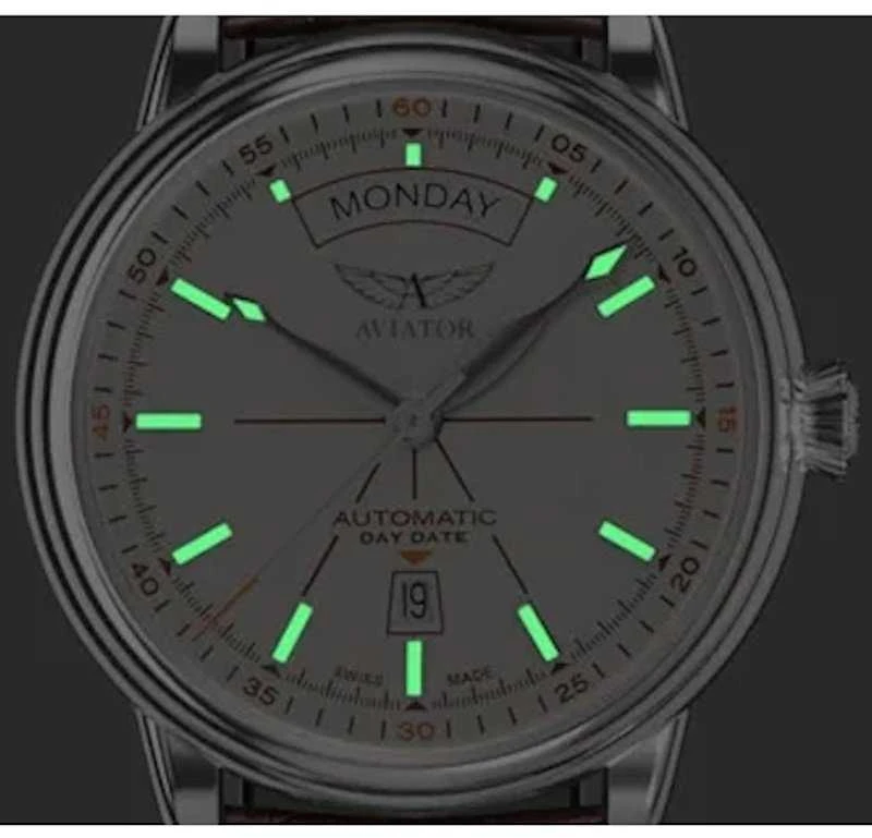 Laikrodis Aviator Douglas Day Date V.3.20.0.141.4