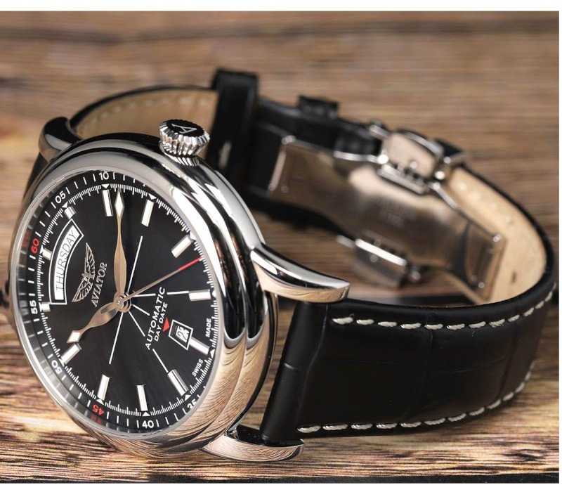 Laikrodis Aviator Douglas Day Date V.3.20.0.142.4