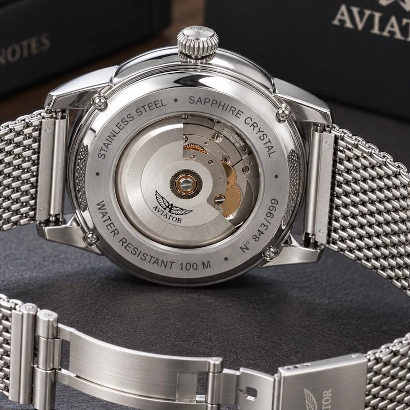 Laikrodis Aviator Douglas Day Date V.3.20.0.142.5