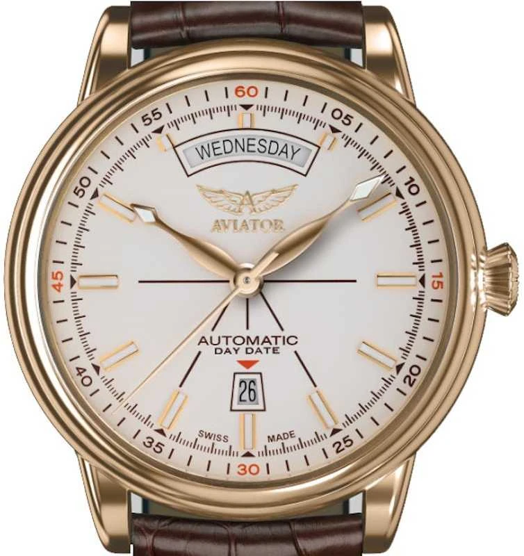 Laikrodis Aviator Douglas Day Date V.3.20.1.147.4