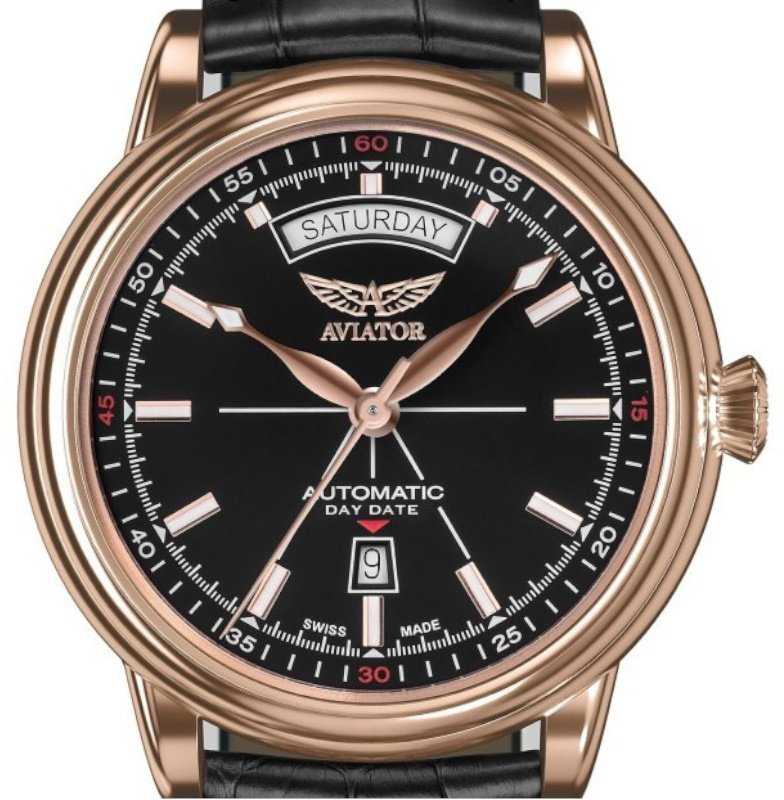 Laikrodis Aviator Douglas Day Date V.3.20.2.146.4