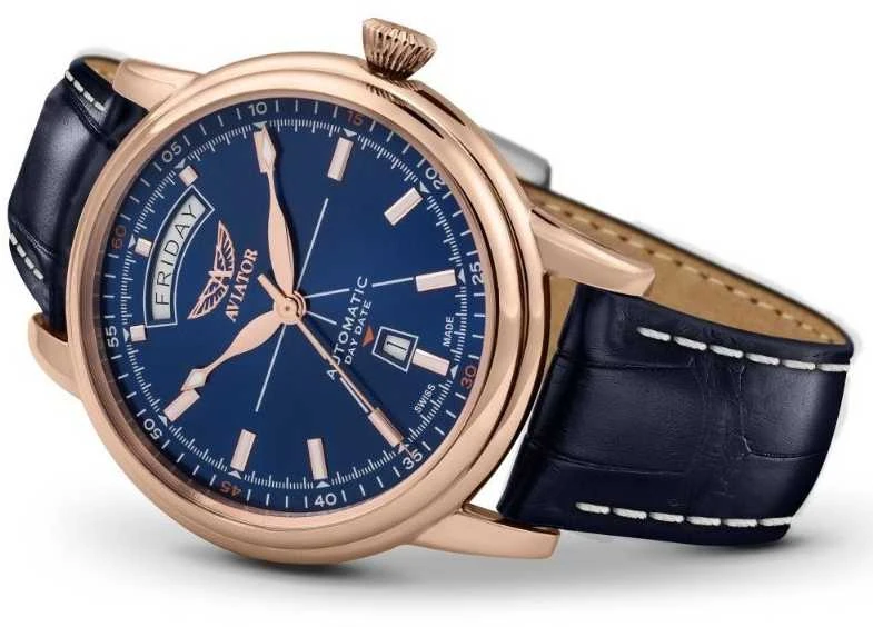 Laikrodis Aviator Douglas Day Date V.3.20.2.225.4