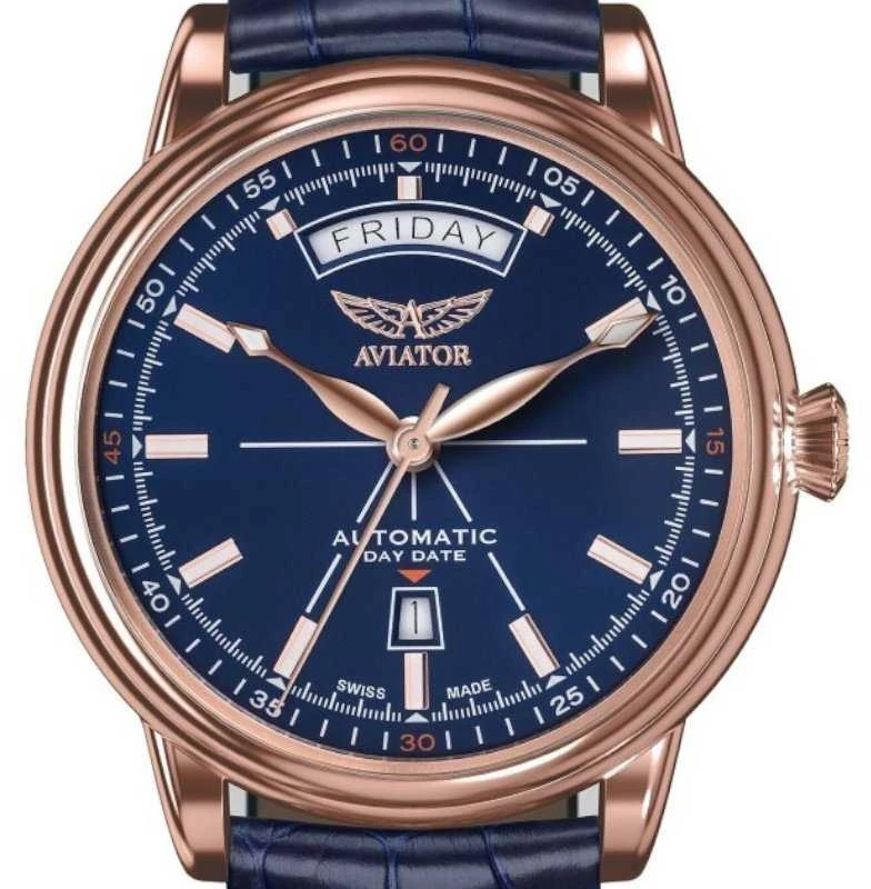 Laikrodis Aviator Douglas Day Date V.3.20.2.225.4