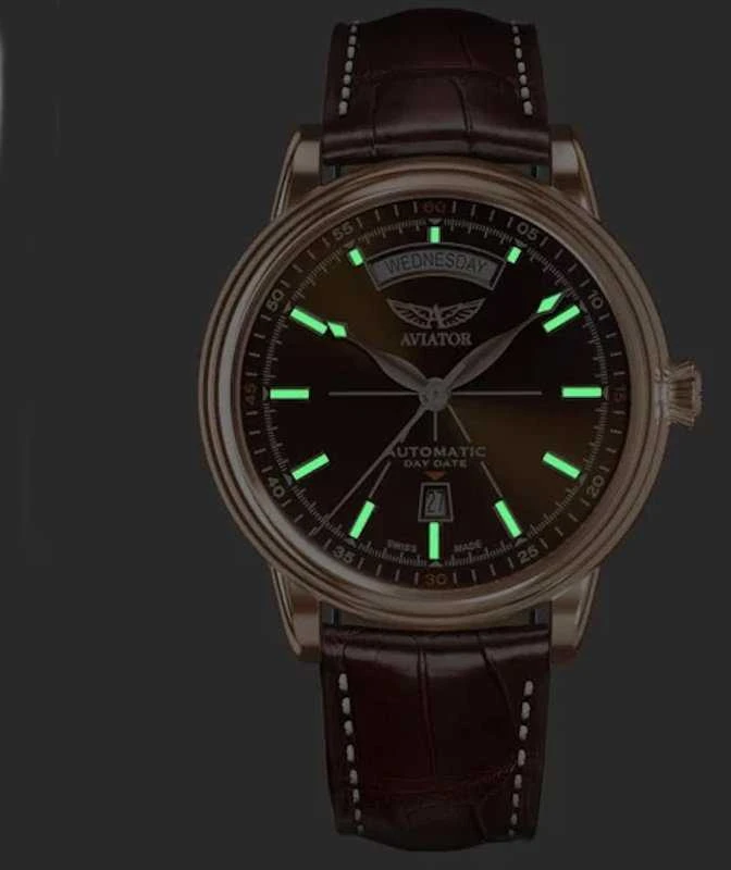 Laikrodis Aviator Douglas Day Date V.3.20.2.226.4