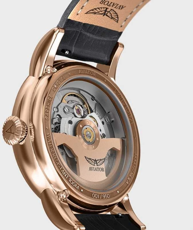 Laikrodis AVIATOR Douglas Day-Date V.3.35.2.275.4