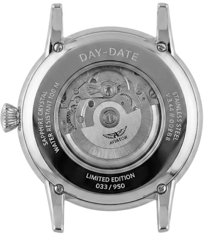 Laikrodis Aviator Douglas Day Date V.3.44.2.397.4