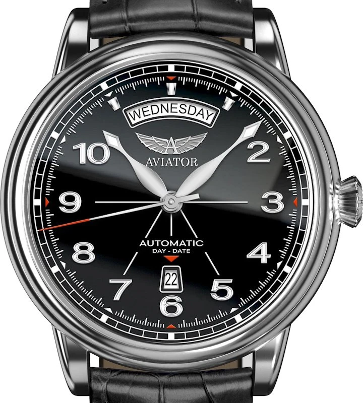 Laikrodis Aviator Douglas Day Date V.3.44.2.397.4