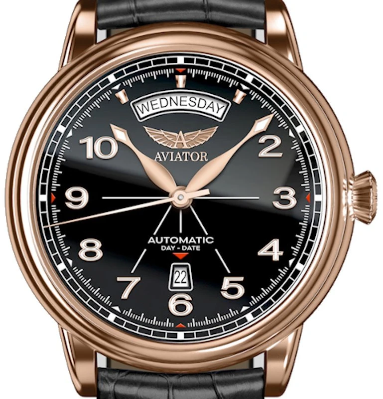 Laikrodis Aviator Douglas Day Date V.3.44.2.398.4