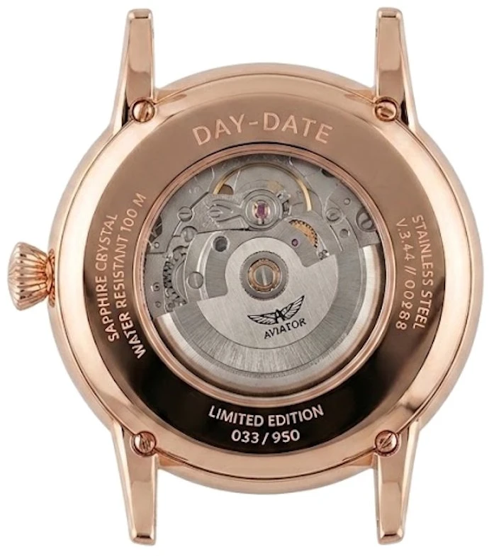 Laikrodis Aviator Douglas Day Date V.3.44.2.398.4
