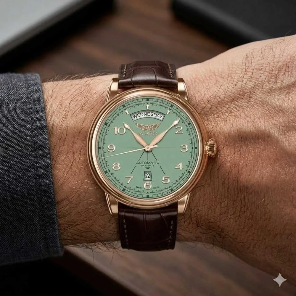 Laikrodis Aviator Douglas Day Date V.3.44.2.404.4
