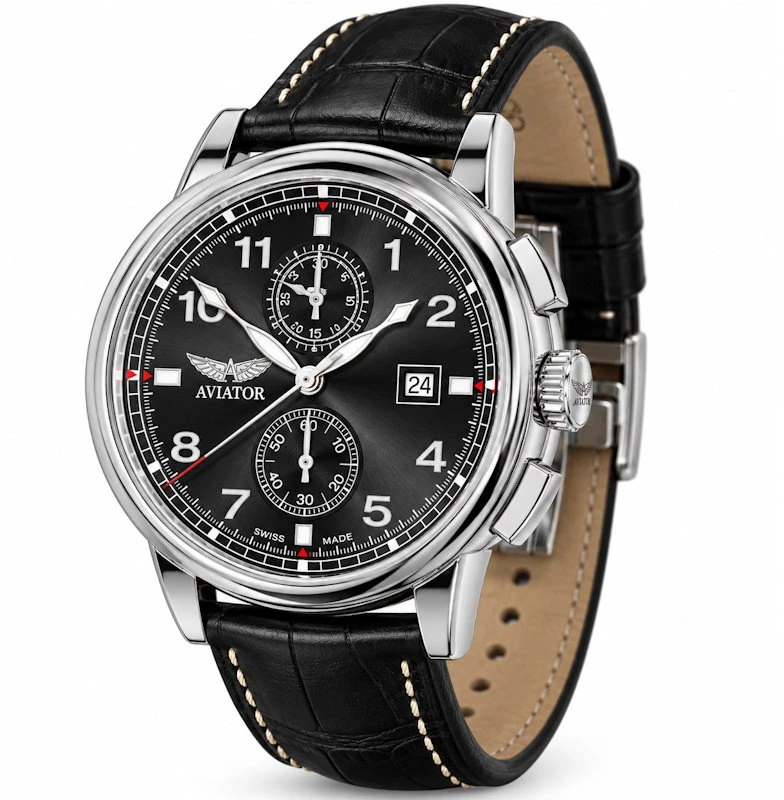 Laikrodis Aviator Douglas DC-3 Chronograph V.2.45.0.405.4