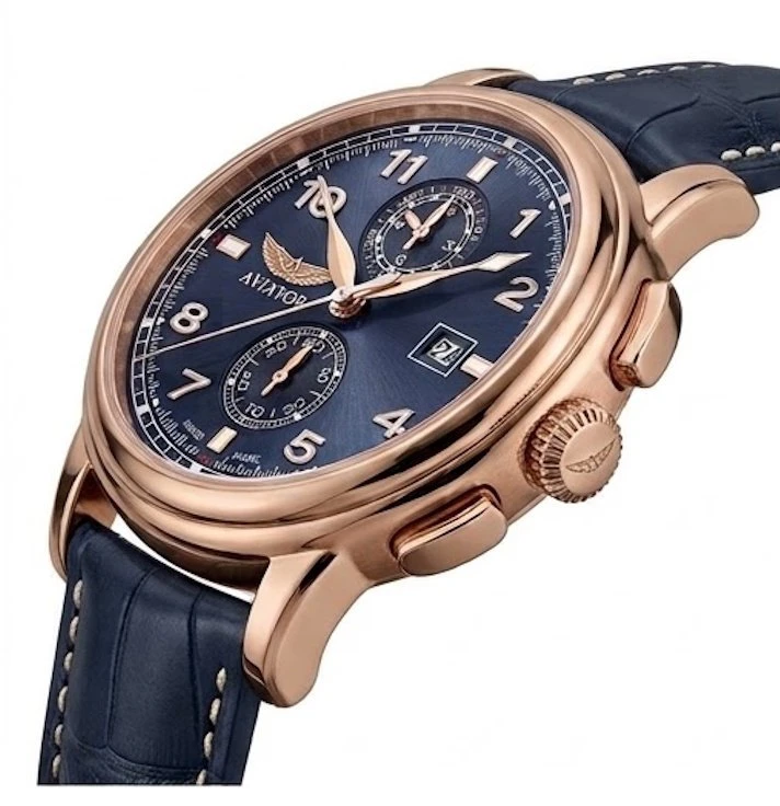 Laikrodis Aviator Douglas DC-3 Chronograph V.2.45.2.408.4