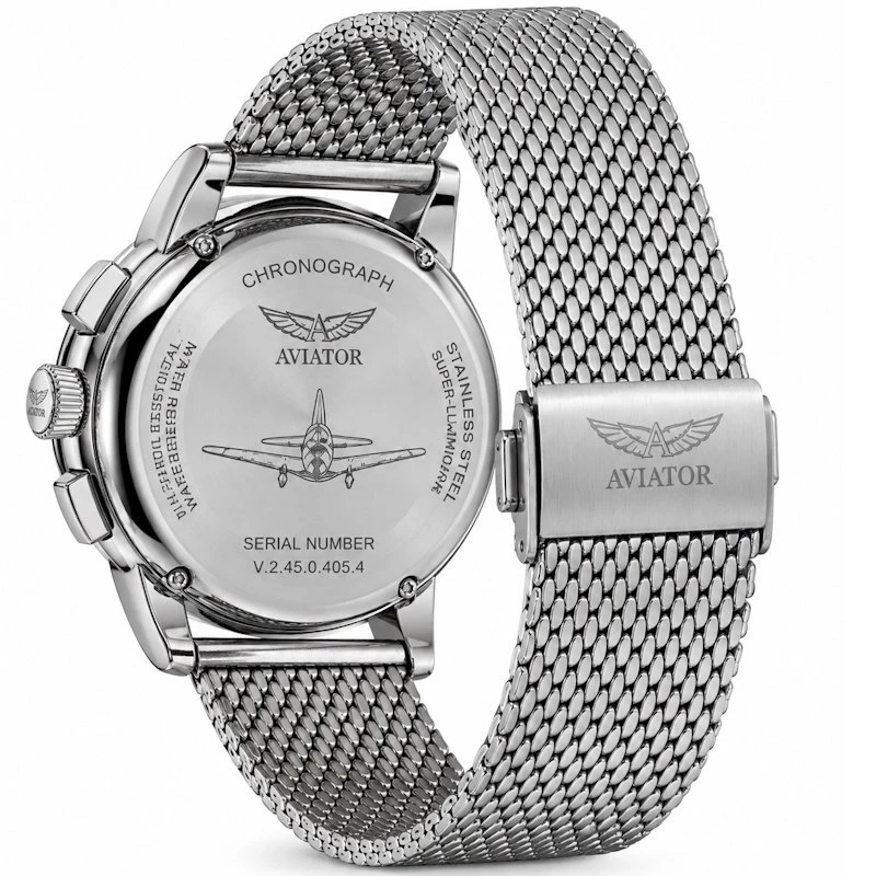 Laikrodis Aviator Douglas DC-3 Chronograph V.2.45.0.405.5