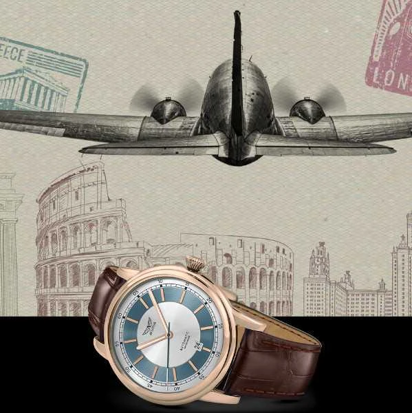 Laikrodis AVIATOR DOUGLAS DC-3 V.3.32.2.272.4