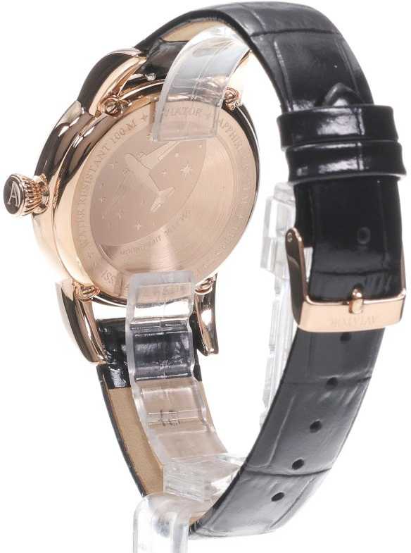 Laikrodis AVIATOR Douglas Moonflight Diamonds Edition V.1.33.2.382.4