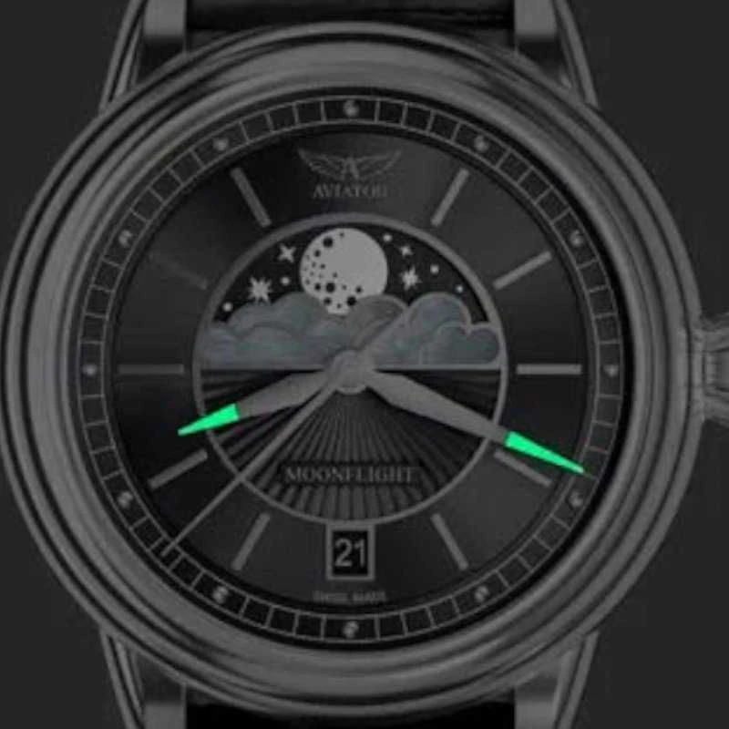 Laikrodis AVIATOR Douglas Moonflight V.1.33.0.254.5