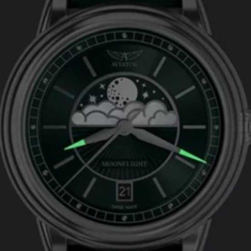 Laikrodis AVIATOR Douglas Moonflight V.1.33.0.262.5