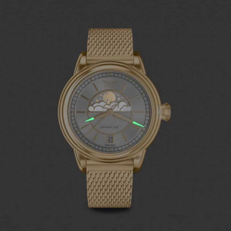 Laikrodis AVIATOR Douglas Moonflight V.1.33.2.251.5