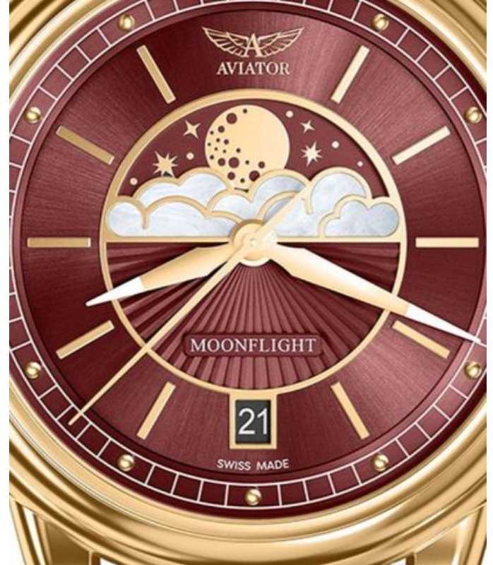 Laikrodis AVIATOR Douglas Moonflight V.1.33.2.265.5