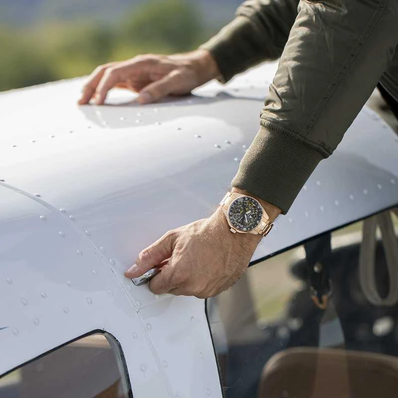 Laikrodis Aviator GMT Darius ir Girėnas. Skrydis per Atlantą V.1.37.2.292.5