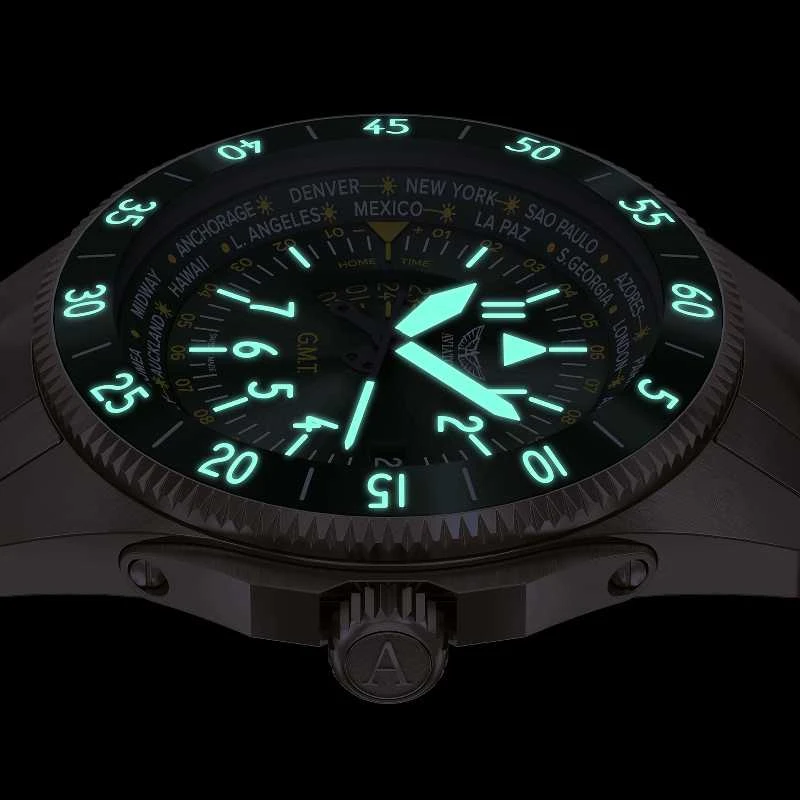 Laikrodis Aviator GMT Darius ir Girėnas. Skrydis per Atlantą V.1.37.2.292.5