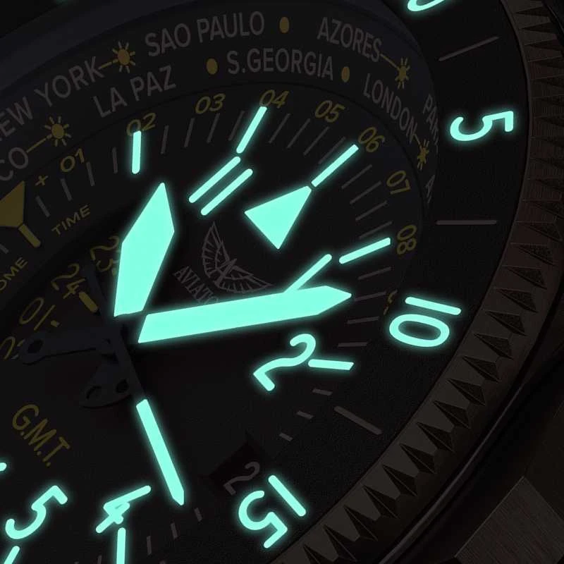 Laikrodis Aviator GMT Darius ir Girėnas. Skrydis per Atlantą V.1.37.2.292.4