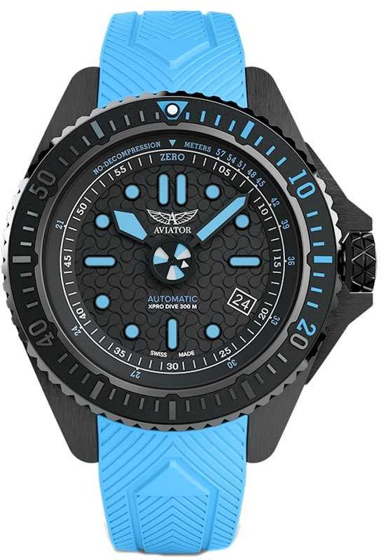 Laikrodis Aviator XPRO DIVE BREATHER 300 AUTO V.1.43.5.368.0