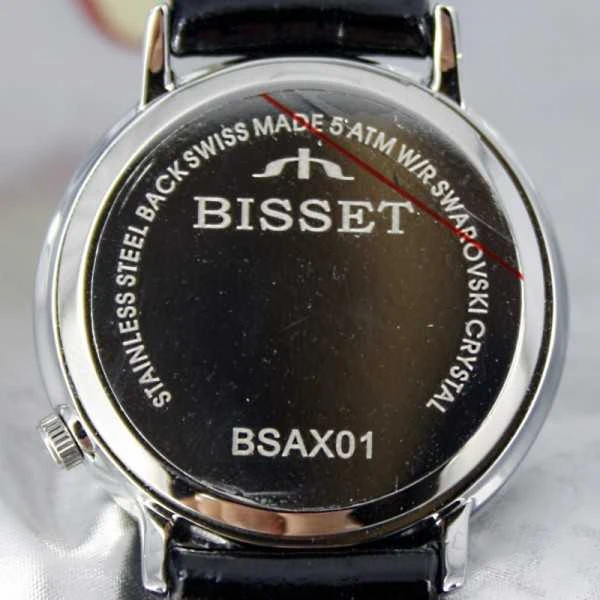 Laikrodis BISSET Queen Ice BSAX01Q LS BK BK (Ekspozicinė prekė)