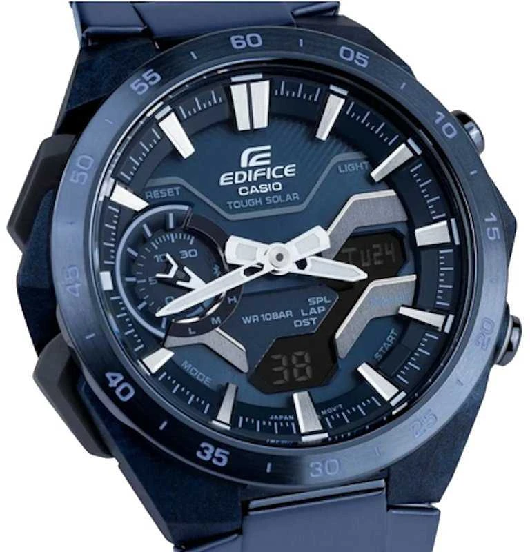 Laikrodis Casio Edifice Bluetooth Lichrodis Windflow ECB-2200CB-2AEF