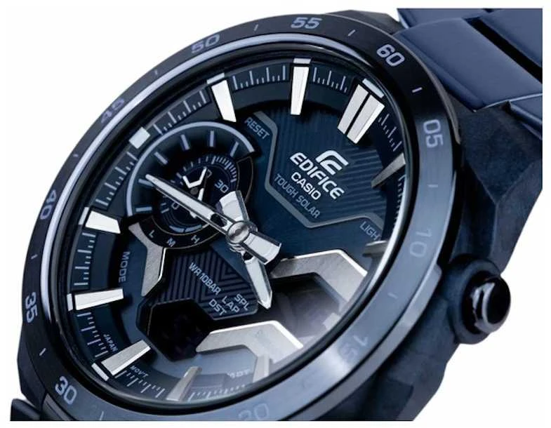Laikrodis Casio Edifice Bluetooth Lichrodis Windflow ECB-2200CB-2AEF