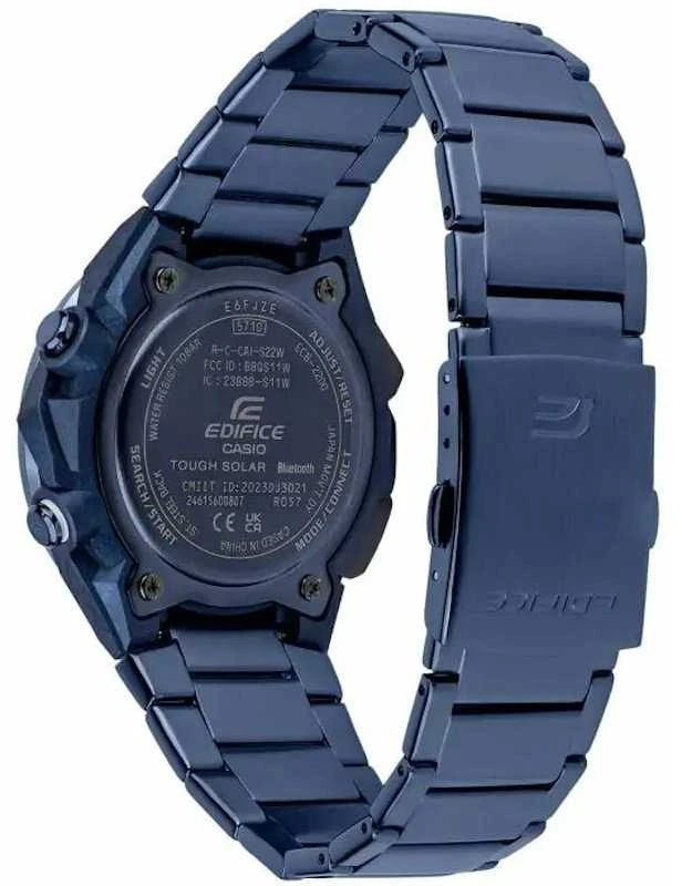 Laikrodis Casio Edifice Bluetooth Lichrodis Windflow ECB-2200CB-2AEF